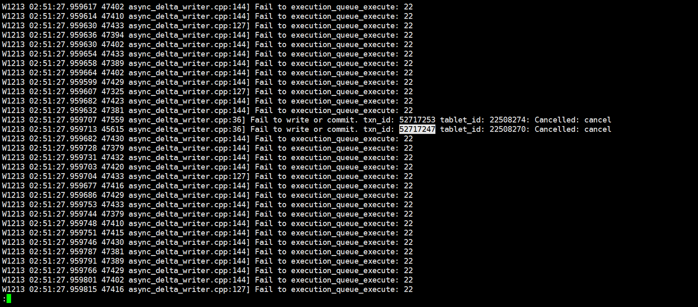 be进程报Reached timeout=30000ms - 💬 StarRocks 用户问答 - StarRocks中文社区论坛
